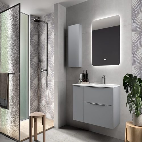 MUEBLE BAÑO GALSAKY 80CM   20CM MIST MATE