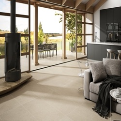 PAV. INOUT ALCORNOQUE PORC. RECT. 100X100 ALMOND