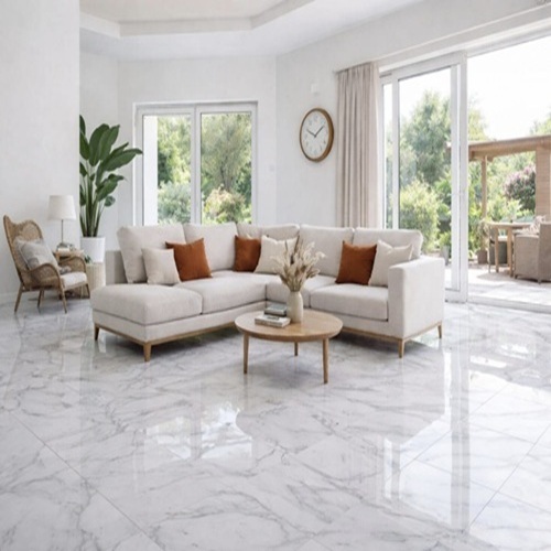 PAV. CARRARA PRIMERA 45X45 BLANCO