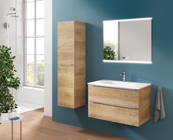 MUEBLE BAÃ‘O LANDES 2 CAJONES 1 SENO 120 CM BLANCO