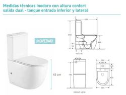 BAÃ‘OS SANITARIOS GENOVA PACK BTW BLANCO BRILLO