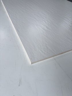 REV. TILA RECT. 33,3X90 WHITE MATT